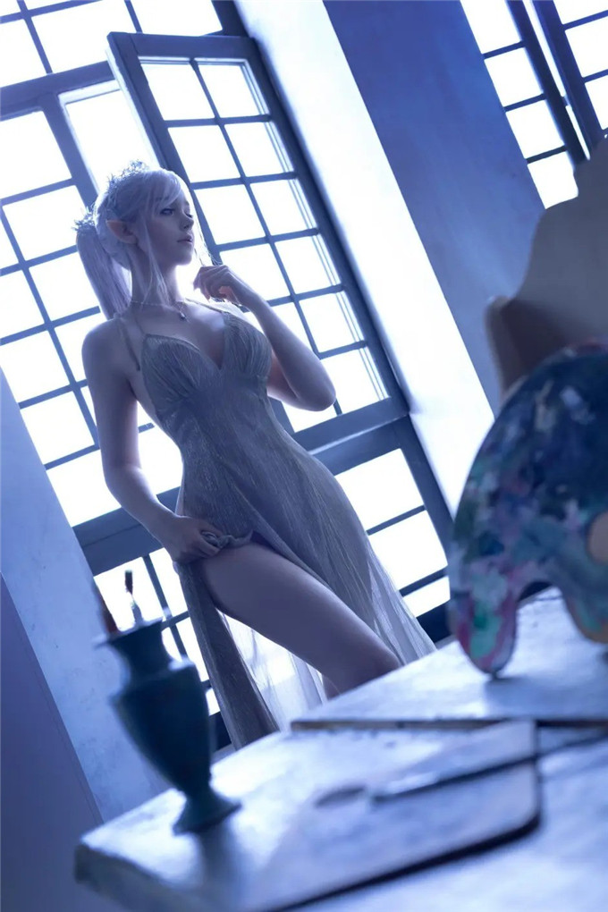 德国女神Sayathefox新图 完美COS巫师(图8)
